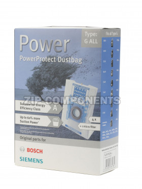 Мешки-пылесборники; тип G, 4 шт Bosch 00576863